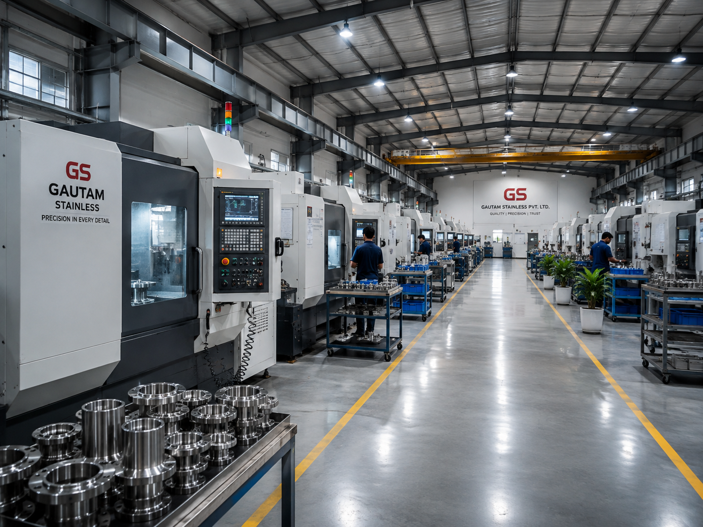Gautam Stainless Manufacturing Facility